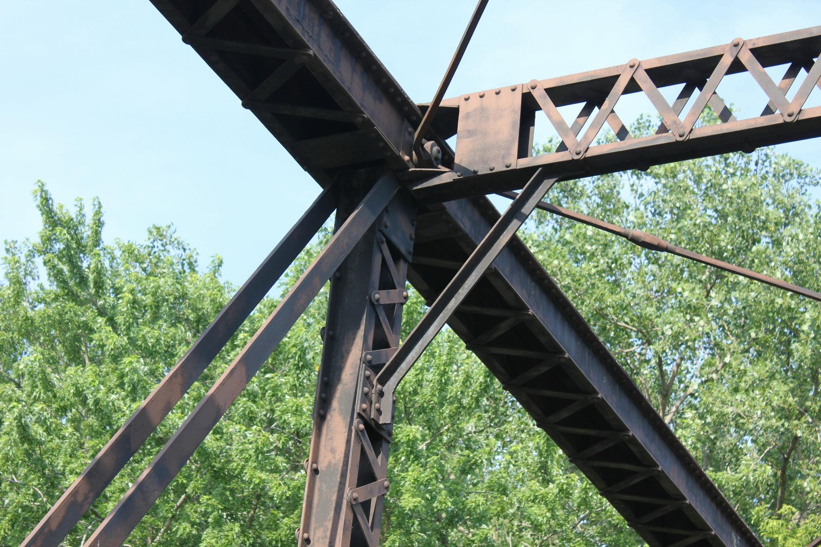 Upper connection, west span (span #1)